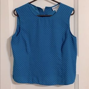 VINTAGE - Pendleton polka dot crop!